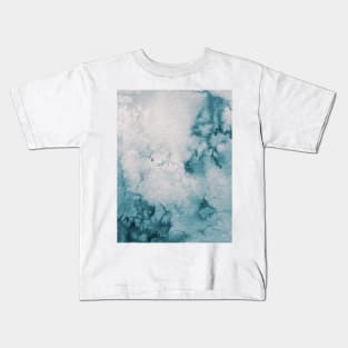 Watercolor wash - grey Kids T-Shirt